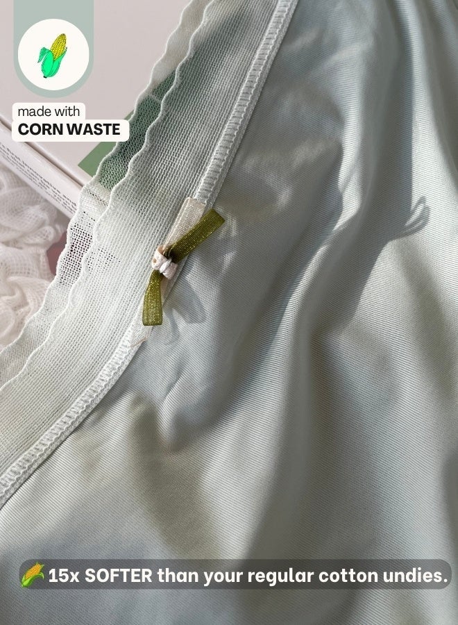 Intimate Queen Layela Corn Bae – Barely-There Wellness Hiphuggers | Breathable, Sweat-Safe & Gentle on Sensitive Days - Image 1
